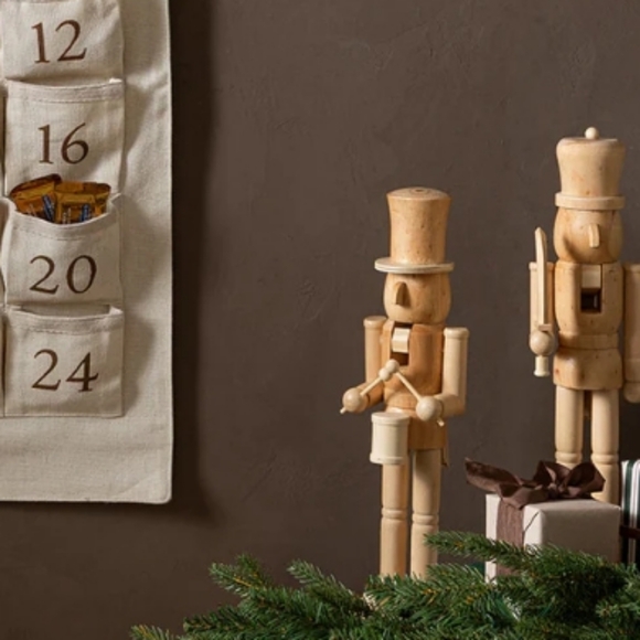 NWOT McGee & Co Wooden Nutcracker with Sword - Picture 5 of 6